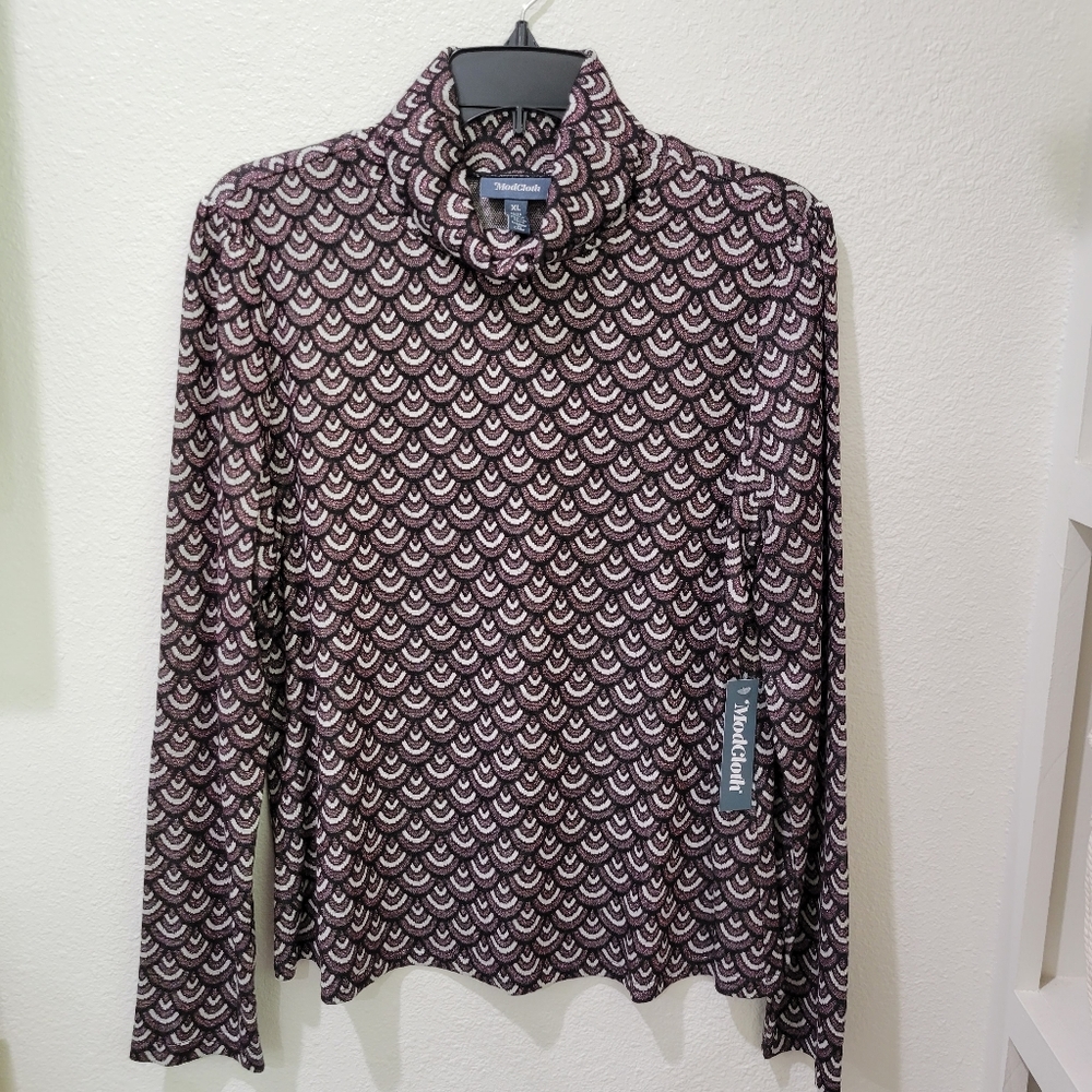 70s inspired turtle neck